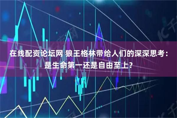 在线配资论坛网 狼王格林带给人们的深深思考：是生命第一还是自由至上？